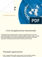 Organizzazioni Internazionali
