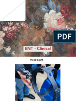 ENT - Clinical Notes