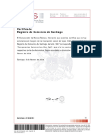 Certificado de Vigencia CARS SpA 05-02-2024