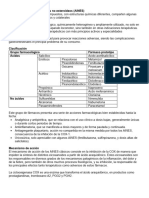 Analgésicos, Antiinflamatorios No Esteroideos (AINES)