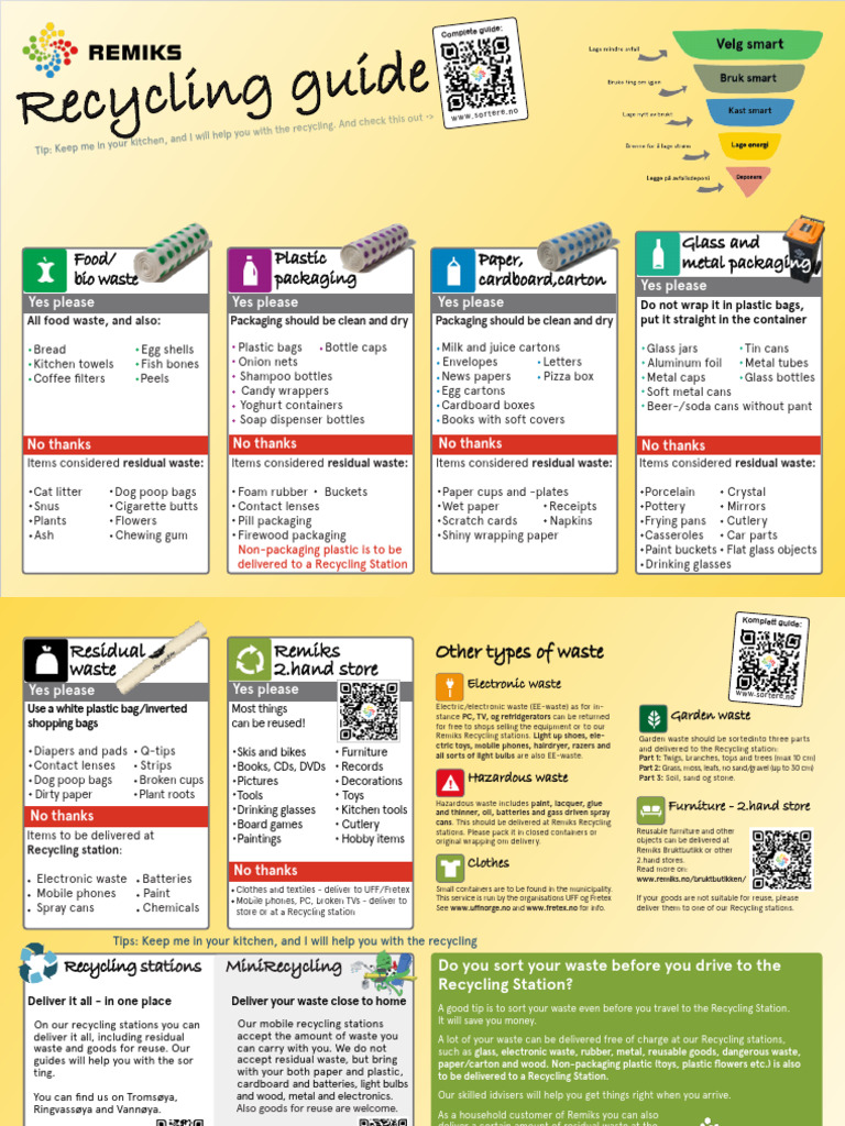 Recycling and Waste Management Guide | PDF | Waste | Recycling