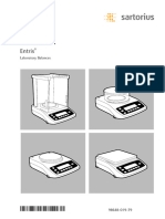 Sartorius Entris User Manual