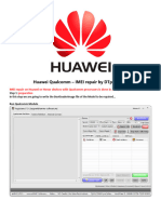 Huawei Qualcomm (IMEI Repair and Network Repair) English