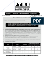 Ftre 2023 Sample Paper Class Vi p3 Nsejs & Mo