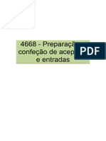 4668 - Manual Preparaao e Confeao de Acepipes e Entradas