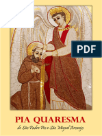 Pia Quaresma de São Padre Pio e São Miguel Arcanjo