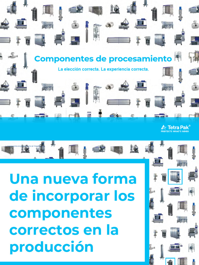 Tetra Pak Processing Components Brochure Unlocked ESPAÑOL | PDF ...