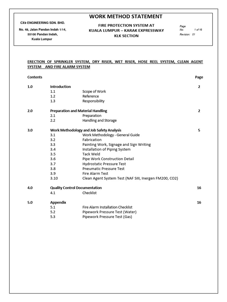 Fire Protection System Guide | PDF | Pipe (Fluid Conveyance) | Leak
