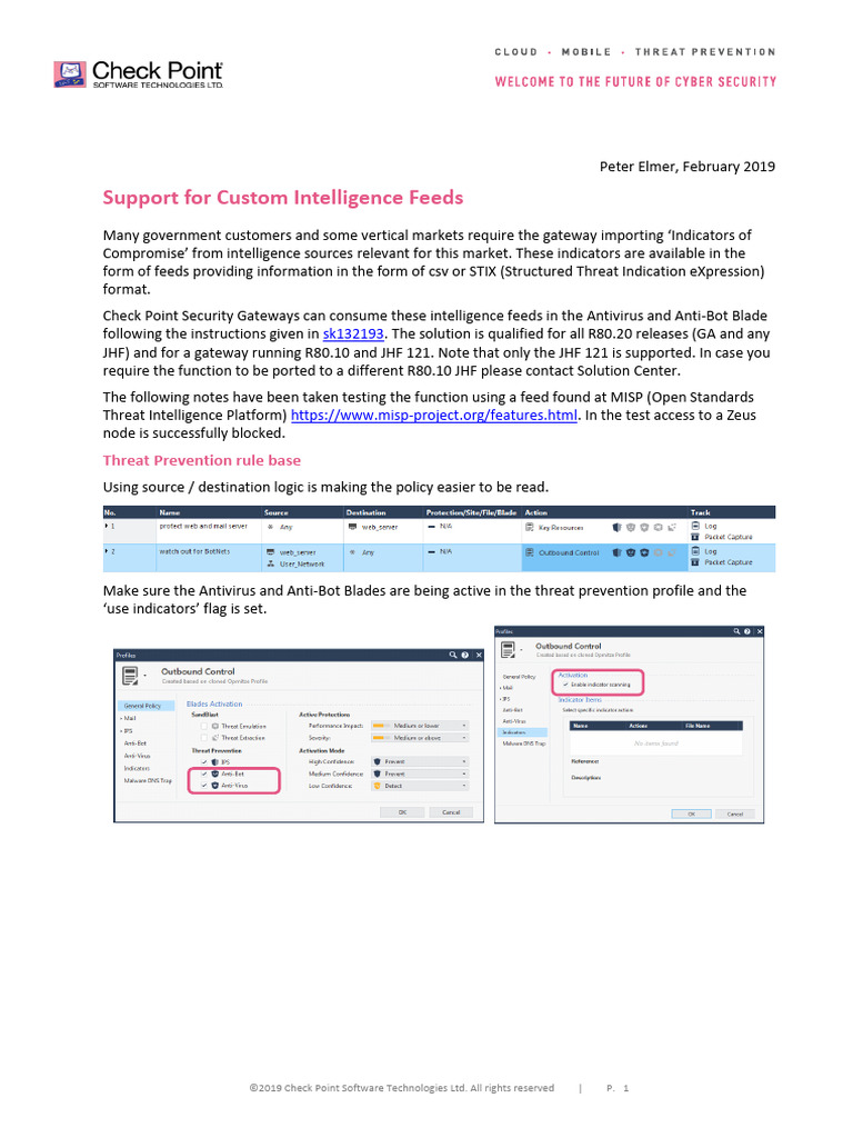 WorkingWithCustomerIoC Feeds | PDF | Antivirus Software | Computer Security
