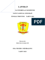 Laporan Pembinaan-Ksn Geografi Kabupaten 2023