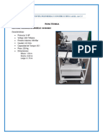 Fichas Técnicas Equipo Hidráulico 2024