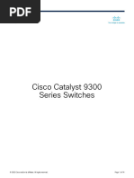 Cisco Catalyst 9300 Series Datasheet