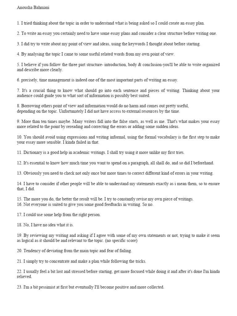 Essay Writing Tips and Strategies | PDF | Essays | Cognitive Science