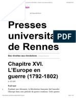 Des Révoltes Aux Révolutions - Chapitre XVI. L'Europe en Guerre (1792-1802) - Presses Universitaires de Rennes