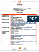 Agenda - Foro - Educativo - Municipal - Abejorral - 27-09-21