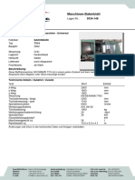 Maschinen Datenblatt Sachmann T314