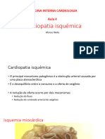 4-Cardiopatia Isquémica Aula 4to Ano