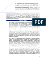 33 Reglamento de Desarrollos Inmobiliarios Del Municipio de Corregidora Queretaro
