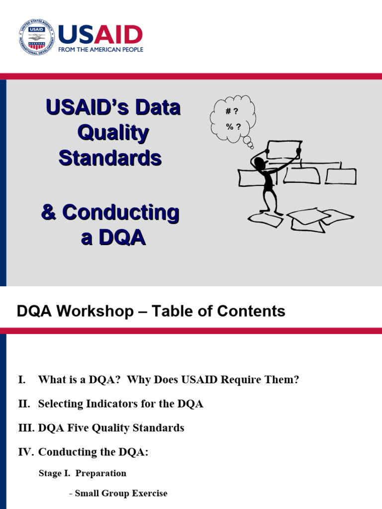 DQA Training and Preparation 11-17-14 | PDF | Accuracy And Precision ...