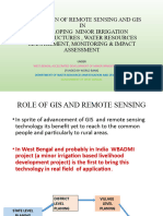 1hr PPT On Application of Remote Sensing and Gis For - r5