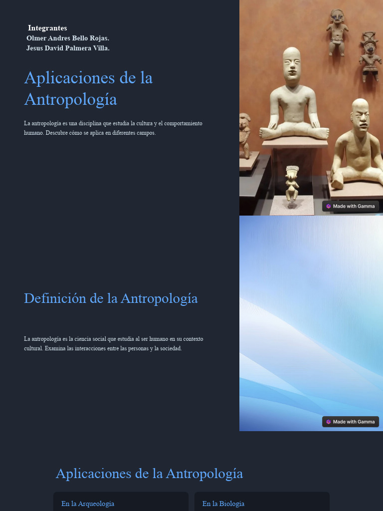 Aplicaciones de la Antropología | PDF | Antropología | Arqueología