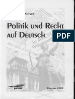 Politik Und Recht Auf Deutsch