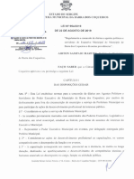 LEI Nº 954.2019 - REGULAMENTA A CONCESSÃO DE DIÁRIAS A AGENTES POLÍTICOS E SERVIDORES