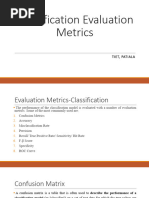 11.2 - Classification Evaluation Metrics