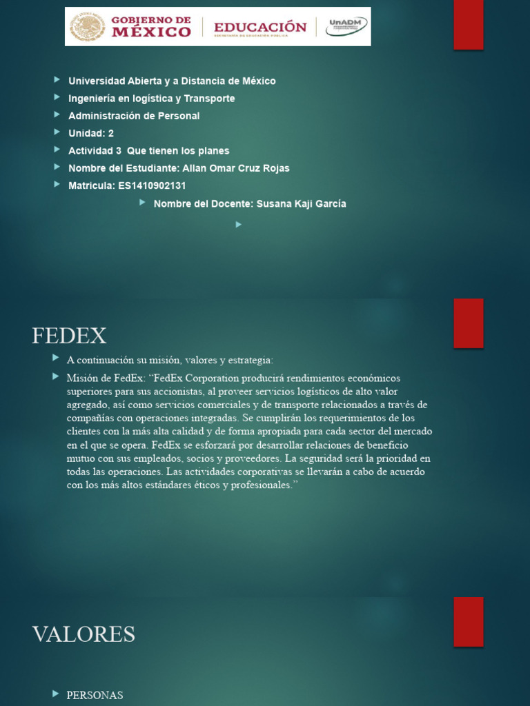 Capacitación y Seguridad en FedEx | PDF | México | Logística