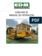 Manual de Operacion Edm-Hxr20