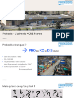 Prokodis - L'Usine de KONE France - Présentation Commerciale