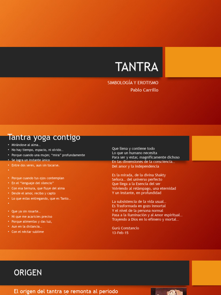 Tantra: Amor y Sexualidad Sagrada | PDF | Amor | Tantra