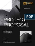 Black Minimalist Company Project Proposal