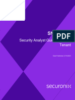 6.4 Security Analyst Guide For Multi-Tenant