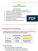 Conceptos Básicos de Termodinámica (Carrera de Física)