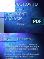 Inroduction To Financial Statement Analysis