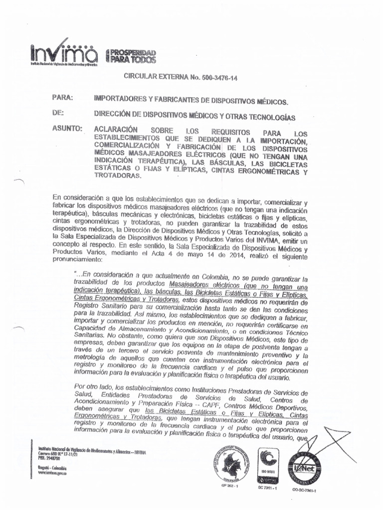 No Requiere Invima | PDF