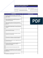 VENTILACION Y CLIMATIZACION - Check List