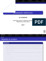 Cours Drainage Agricole - 2007