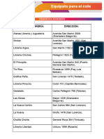 Comercios Adheridos - Equipate para El Cole