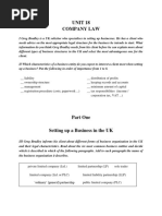 UNIT 18 Company Law