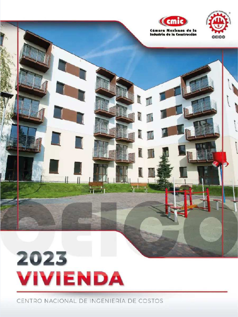 PDF Centro Nacional de Ingenieria de Costos Vivienda Cmic 2023 ...