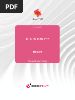 CP R81.10 SitetoSiteVPN AdminGuide