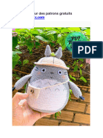 Mon Voisin Totoro Amigurumi PDF Modele Gratuit Au Crochet