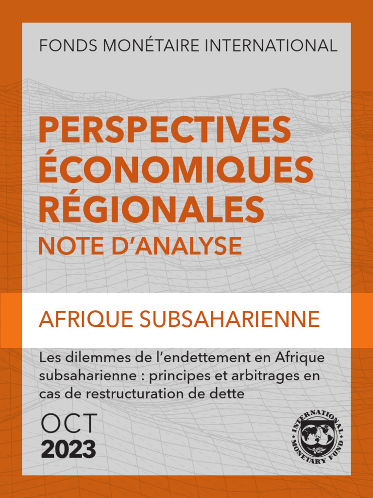 Dilemmes de la Dette en Afrique Subsaharienne | PDF | Dette publique ...