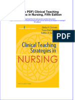 Full Download Ebook PDF Clinical Teaching Strategies in Nursing Fifth Edition Ebook PDF Docx Kindle Full Chapter