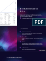 Leis Fundamentais Da Fisica