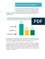 Difusión Decreto Supremo #594, Sobre Los Limites Permisibles para Agentes Contaminantes