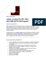 Adobe Acrobat Pro DC 2024 2023.008.20470 Full Español