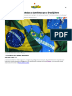 Desde 1500 - Conheça Todas As Bandeiras Que o Brasil Já Teve